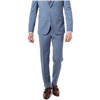 BALDESSARINI Herren Hosen blau Schurwolle von BALDESSARINI