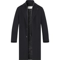 BALDESSARINI Herren Mantel schwarz unifarben von BALDESSARINI