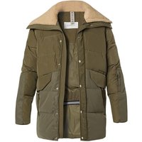 BALDESSARINI Herren Steppjacke grün Mikrofaser unifarben von BALDESSARINI