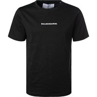 BALDESSARINI Herren T-Shirt schwarz Baumwolle von BALDESSARINI