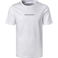BALDESSARINI Herren T-Shirt Weiß Baumwolle von BALDESSARINI