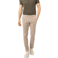 BALDESSARINI Herren Hose beige Baumwolle Slim Fit von BALDESSARINI