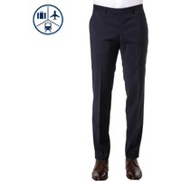 BALDESSARINI Herren Hose blau Schurwolle von BALDESSARINI