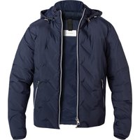 BALDESSARINI Herren Jacke blau Mikrofaser unifarben von BALDESSARINI