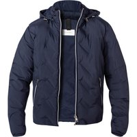 BALDESSARINI Herren Jacke blau Mikrofaser unifarben von BALDESSARINI