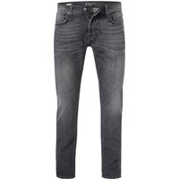 BALDESSARINI Herren Jeans grau Baumwoll-Stretch Slim Fit von BALDESSARINI