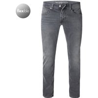 BALDESSARINI Herren Jeans grau Baumwoll-Stretch Slim Fit von BALDESSARINI
