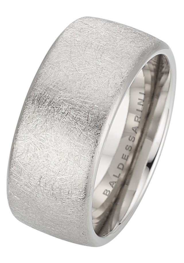 BALDESSARINI Partnerring Schmuck Geschenk Fingerring Edelstahl, Made in Germany von BALDESSARINI