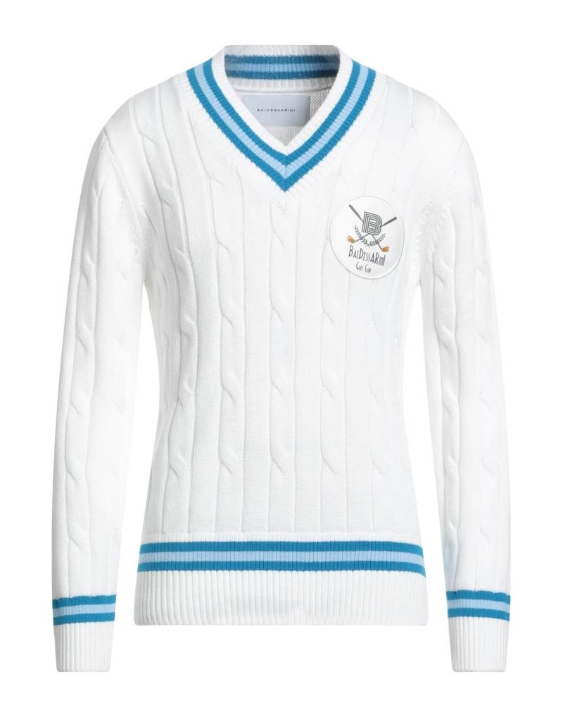 BALDESSARINI Pullover Herren Weiß von BALDESSARINI