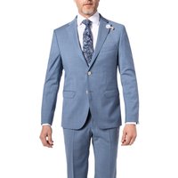 BALDESSARINI Herren Sakko blau Schurwolle Slim Fit von BALDESSARINI