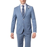 BALDESSARINI Herren Sakko blau Schurwolle Slim Fit von BALDESSARINI