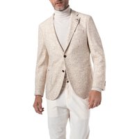 BALDESSARINI Herren Sakko beige Schurwolle meliert Slim Fit von BALDESSARINI