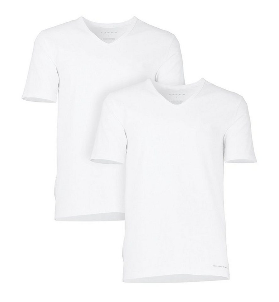 BALDESSARINI T-Shirt Herren Unterhemd 2er Pack, V-Neck, Halbarm von BALDESSARINI