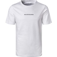 BALDESSARINI Herren T-Shirt weiß Baumwolle von BALDESSARINI