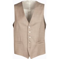 BALDESSARINI Herren Weste beige Schurwolle meliert Slim Fit von BALDESSARINI