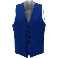 BALDESSARINI Herren Weste blau Schurwolle Slim Fit von BALDESSARINI