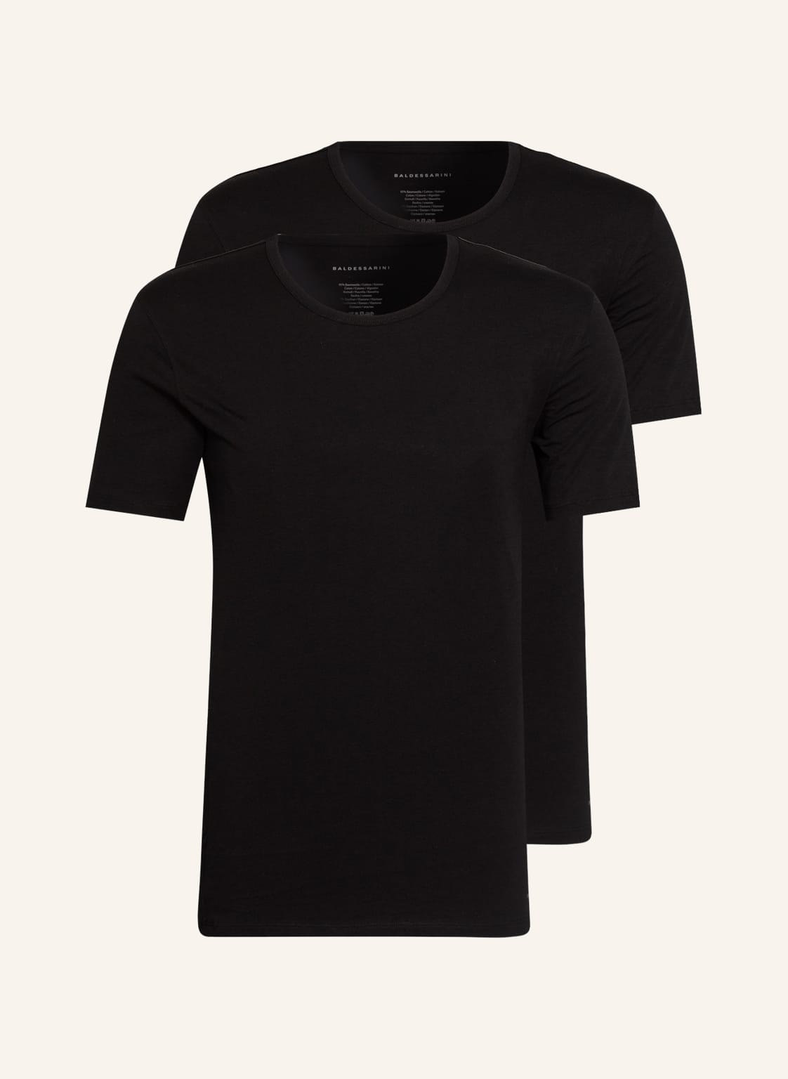 Baldessarini 2er-Pack T-Shirts schwarz Baldessarini 2er-Pack T-Shirts schwarz von BALDESSARINI
