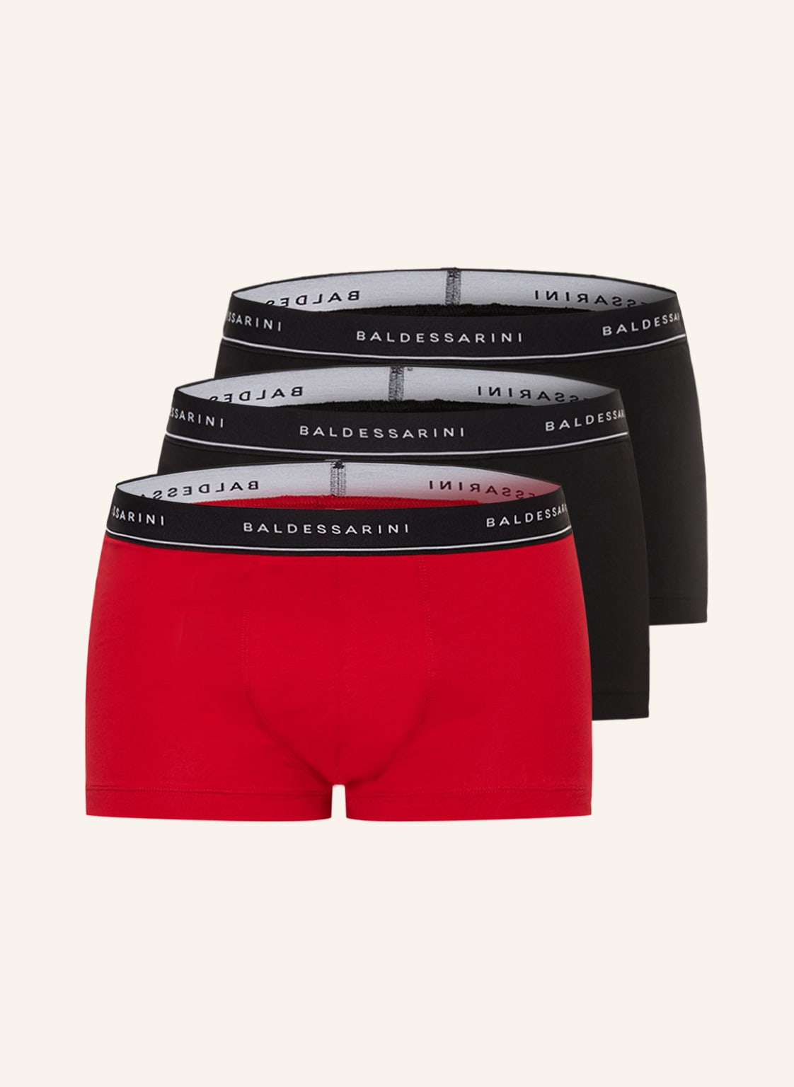 Baldessarini 3er-Pack Boxershorts rot Baldessarini 3er-Pack Boxershorts rot von BALDESSARINI