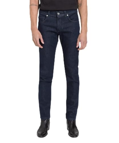 Baldessarini Herren 5-Pocket-Jeans Jayden Taperd Fit B1 16506.1479 6834, Größe:W36/L32, Farbe:6810 Dark Blue raw von BALDESSARINI