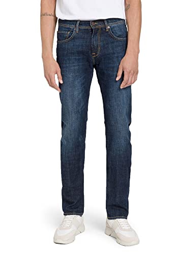 Baldessarini Herren Jeans JACK Regular Fit marine (52), 33/30 von BALDESSARINI