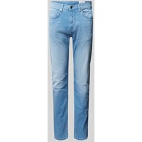 Baldessarini Regular Fit Jeans mit Eingrifftaschen in Blau, Größe 34/34 von BALDESSARINI