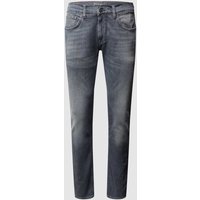 Baldessarini Straight Fit Jeans mit Stretch-Anteil Modell 'John' in Mittelgrau, Größe 30/30 von BALDESSARINI