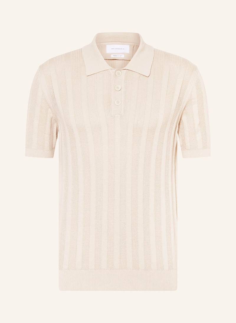 Baldessarini Strick-Poloshirt beige von BALDESSARINI