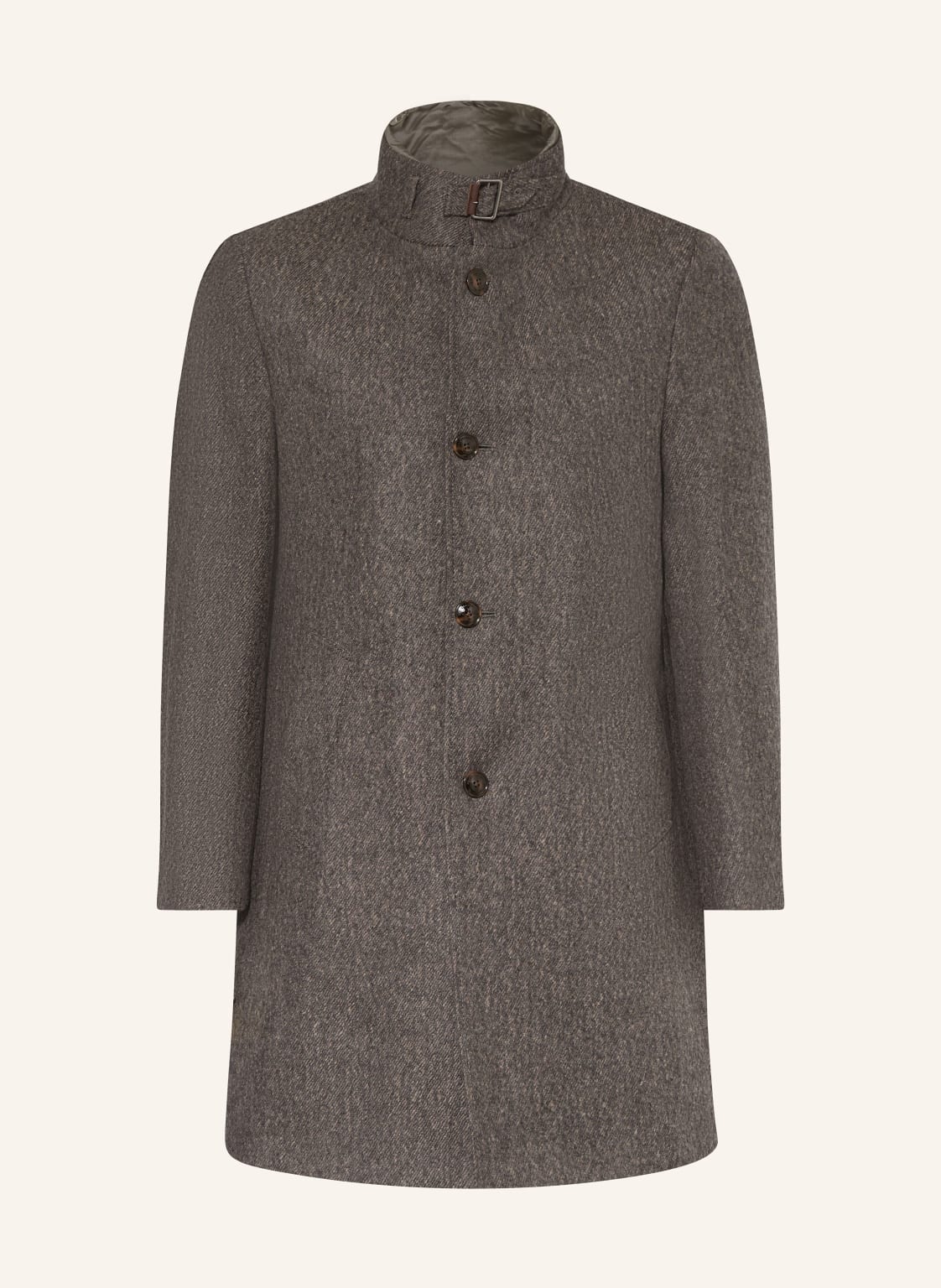 Baldessarini Wollmantel Mit Herausnehmbarer Blende grau von BALDESSARINI