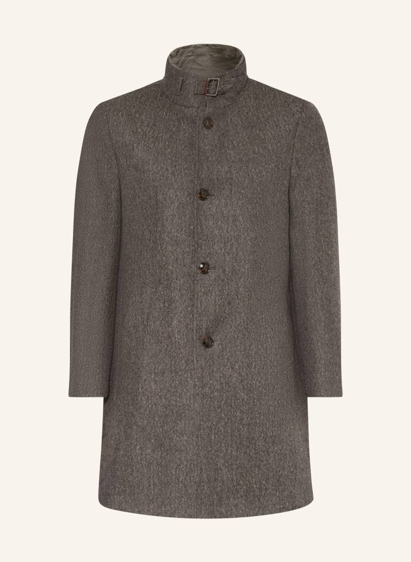 Baldessarini Wollmantel Mit Herausnehmbarer Blende grau von BALDESSARINI