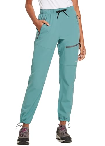 baleaf Damen Outdoorhose Wanderhose Wasserdicht Schnelltrocknend Leicht Trekkinghose Capris UV Schutz UPF 50 Funktionshose mit Reißverschlusstasche Regular Version Grün 3XL baleaf Damen Outdoorhose Wanderhose Wasserdicht Schnelltrocknend Leicht Trekkinghose Capris UV Schutz UPF 50 Funktionshose mit Reißverschlusstasche Regular Version Grün 3XL von baleaf