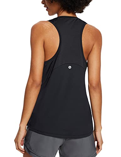 baleaf Damen Running Tank Tops Racerback Workout Athletische Tops Training Fitted Gym Schnell Dry Activewear Tennis Schwarz L baleaf Damen Running Tank Tops Racerback Workout Athletische Tops Training Fitted Gym Schnell Dry Activewear Tennis Schwarz L von baleaf