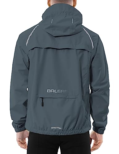 baleaf Fahrradjacke Herren Regenjacke Wasserdicht Atmungsaktiv Wanderjacke Windbreaker Outdoor Jacken Leichte Windjacke Trekking Regenjacke Radjacke Dunkelgrau XL baleaf Fahrradjacke Herren Regenjacke Wasserdicht Atmungsaktiv Wanderjacke Windbreaker Outdoor Jacken Leichte Windjacke Trekking Regenjacke Radjacke Dunkelgrau XL von baleaf