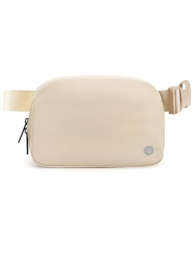 BALEAF Sport Bauchtasche Gürteltasche Damen Herren Laufen Hüfttaschen Brustbeutel Crossbody Bag Unisex Umhängetasche mit verstellbarem Riemen 1L Weiß von baleaf