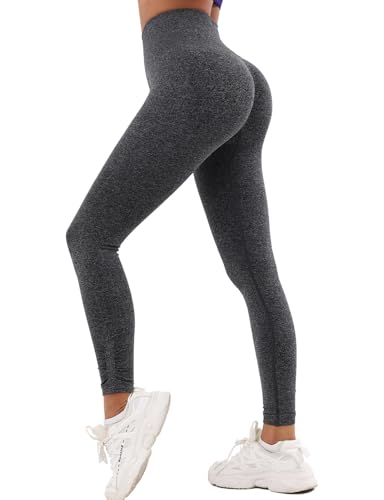 baleaf Sportleggings Scrunch Butt Kompressionsleggins Push Up Booty High Waist Yogahose Gym Seamless Leggings Sporthose Holzkohle M baleaf Sportleggings Scrunch Butt Kompressionsleggins Push Up Booty High Waist Yogahose Gym Seamless Leggings Sporthose Holzkohle M von baleaf