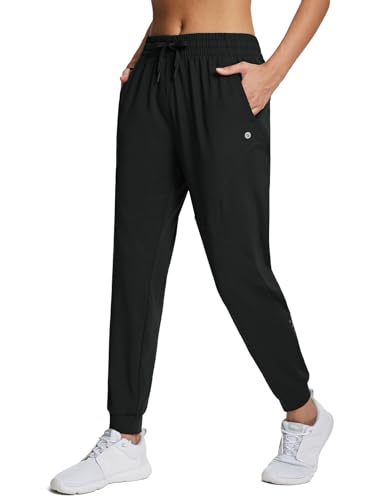 baleaf Thermo Jogginghose Damen Warme Sporthose lang Trainingshose High Waist Jogginghose mit Streifen Schwarz M baleaf Thermo Jogginghose Damen Warme Sporthose lang Trainingshose High Waist Jogginghose mit Streifen Schwarz M von baleaf