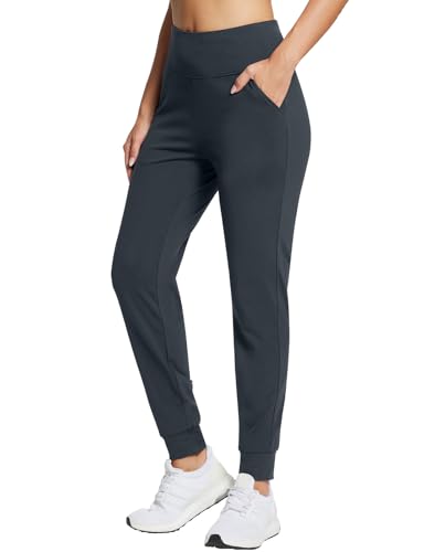 baleaf Thermo Jogginghose Damen Wasserdicht Winterhose Warm Fitnesshose Laufhose Wanderhose Grau XS von baleaf