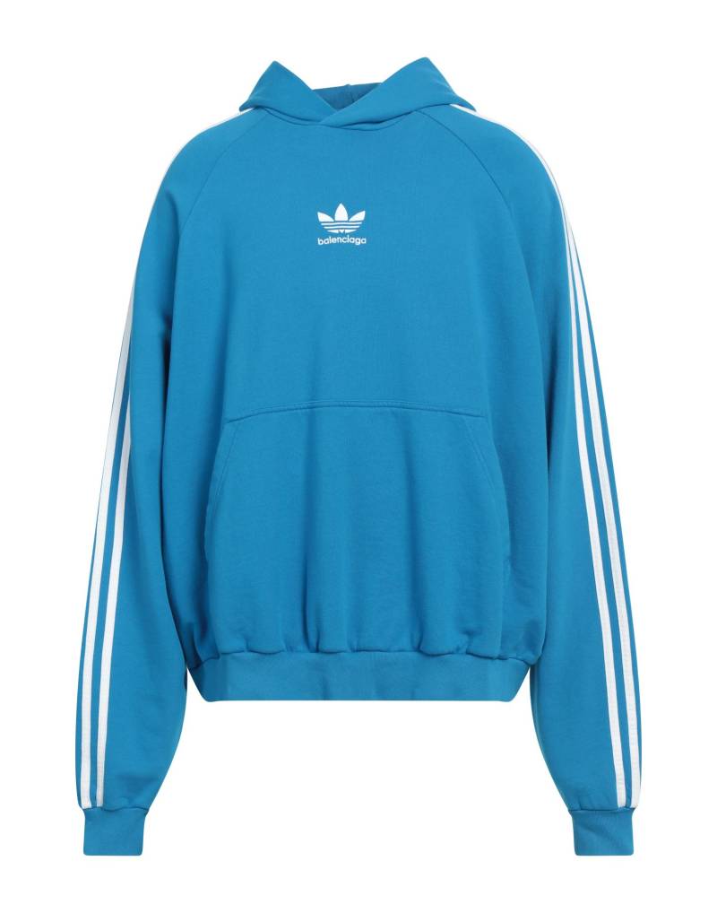 BALENCIAGA x ADIDAS ORIGINALS Sweatshirt Herren Azurblau von BALENCIAGA x ADIDAS ORIGINALS