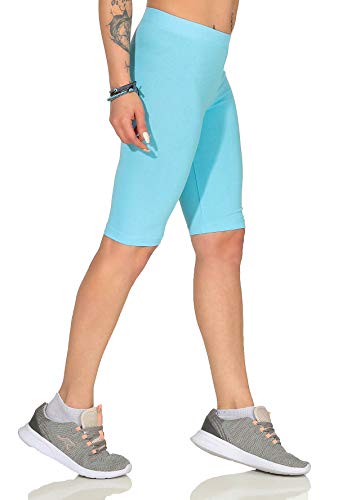 BALI Lingerie - Damen Kurz Leggings Radlerhose Jogginghose - 4300 (S, Türkis) von BALI Lingerie