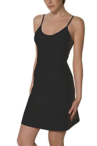 BALI Lingerie - Damen Kurz Unterkleid - 1010 (XS, Schwarz) von Mellice