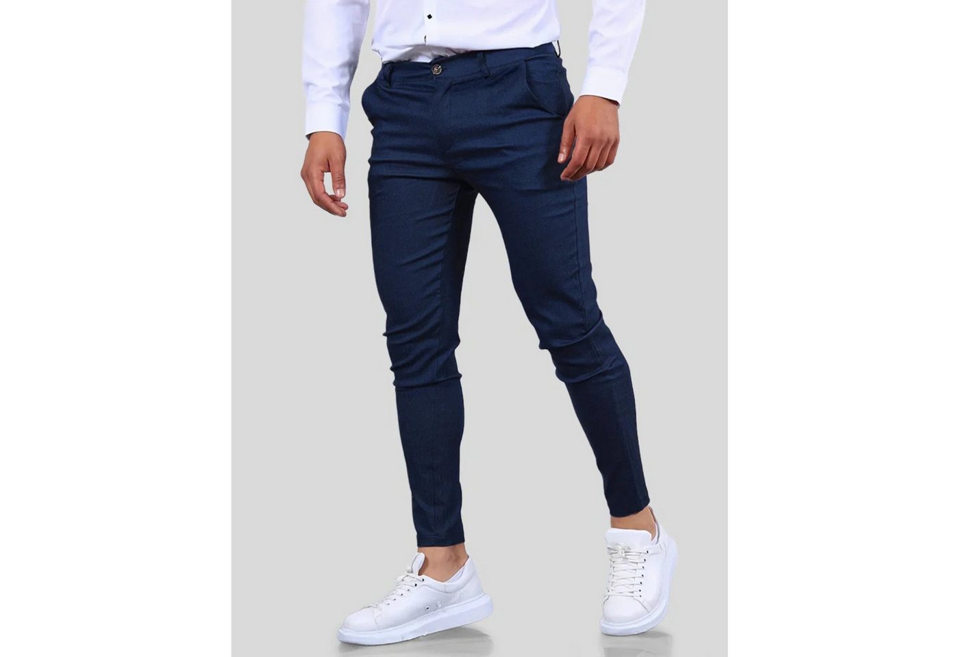 BALINARO Stretch-Hose NOA Stretch Hose Herren Blau –Elegante Slim Fit Pants mit Flexibilität BALINARO Stretch-Hose NOA Stretch Hose Herren Blau –Elegante Slim Fit Pants mit Flexibilität von BALINARO