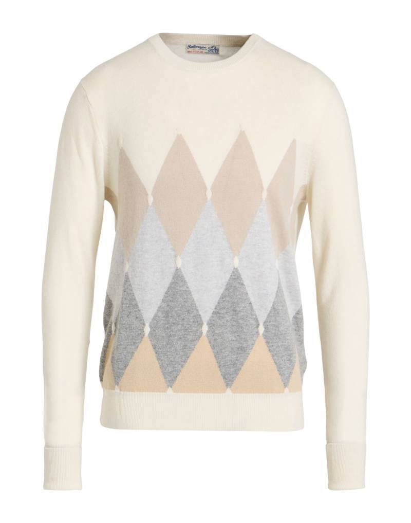 BALLANTYNE of PEEBLES Pullover Herren Cremeweiß von BALLANTYNE of PEEBLES