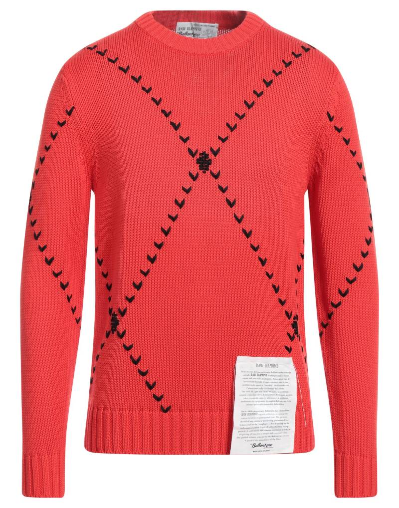 BALLANTYNE of PEEBLES Pullover Herren Rot von BALLANTYNE of PEEBLES