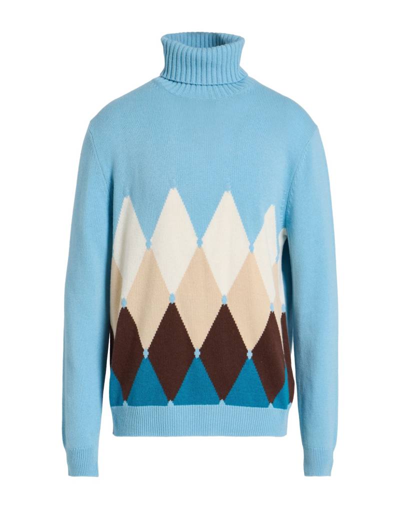 BALLANTYNE of PEEBLES Rollkragenpullover Herren Hellblau von BALLANTYNE of PEEBLES