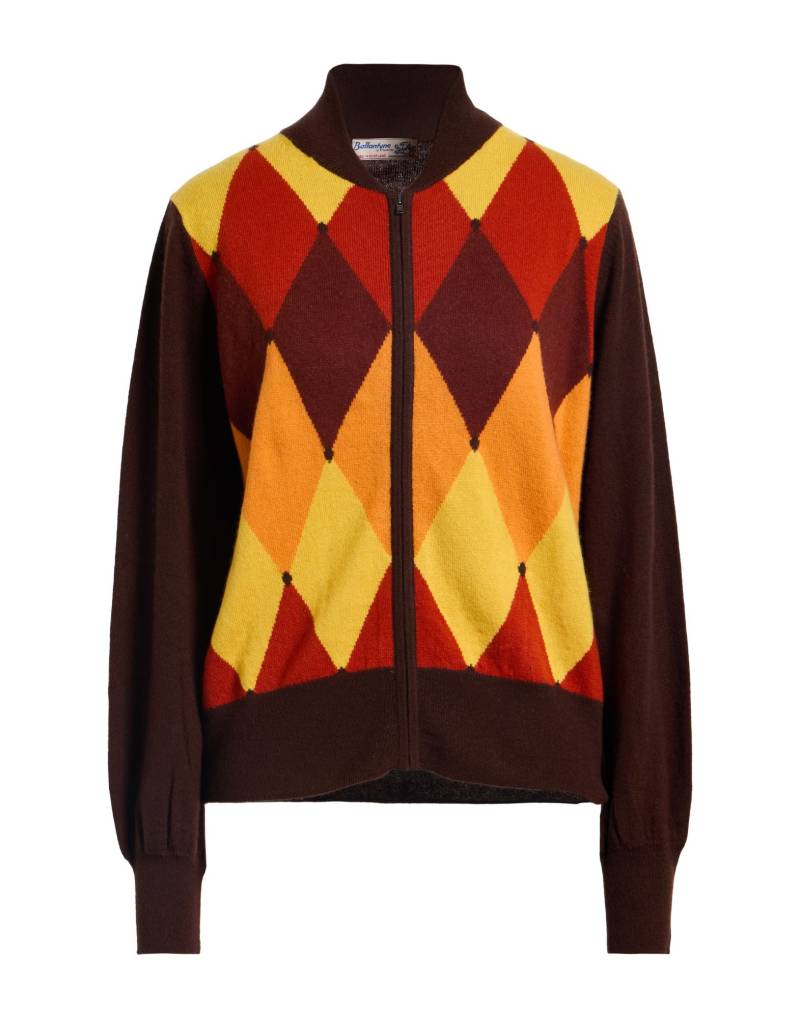 BALLANTYNE of PEEBLES Strickjacke Damen Schokobraun von BALLANTYNE of PEEBLES