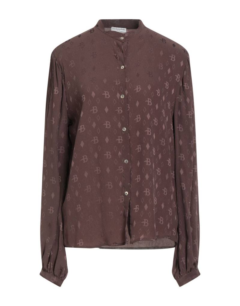 BALLANTYNE Hemd Damen Schokobraun von BALLANTYNE