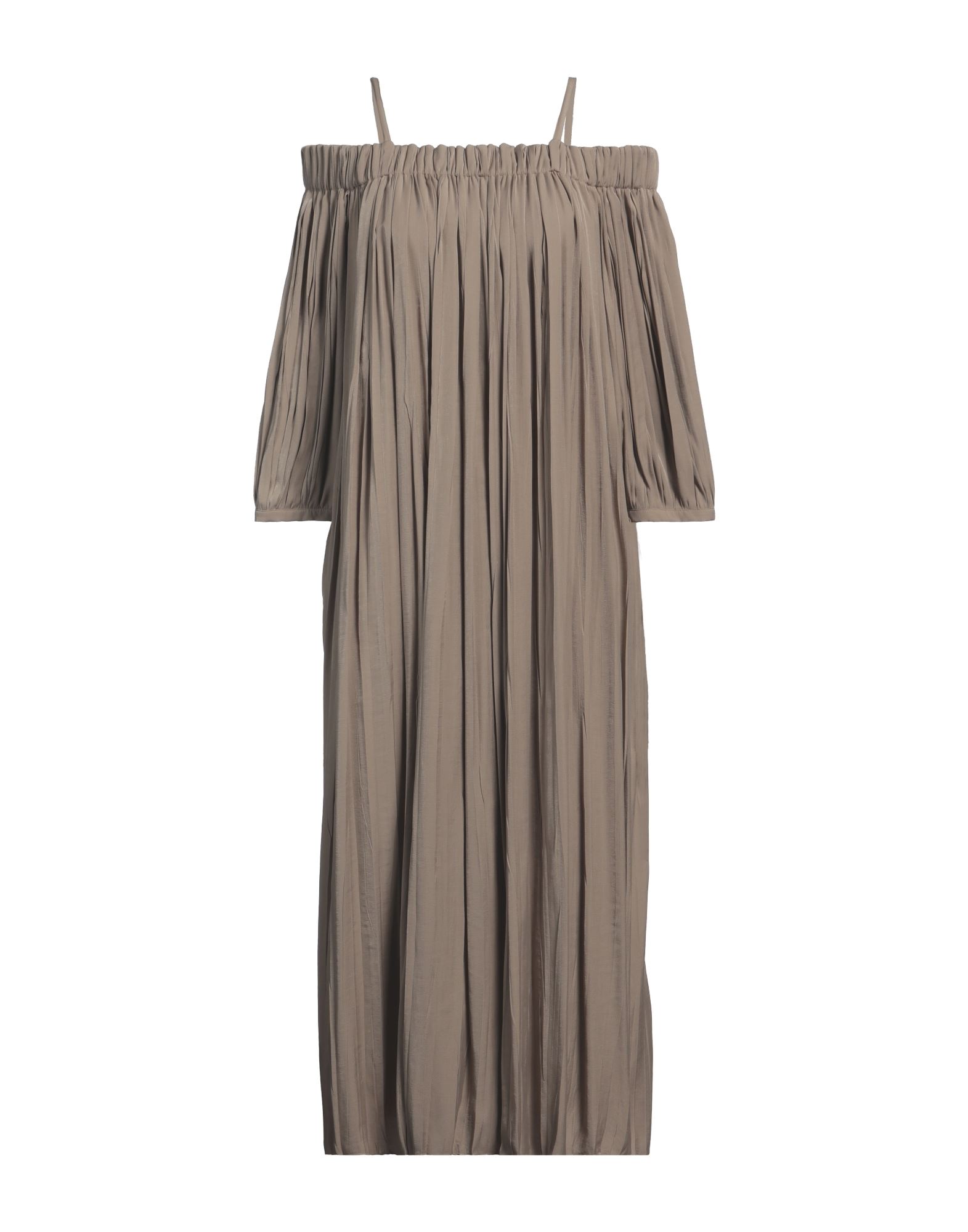 BALLANTYNE Maxi-kleid Damen Khaki BALLANTYNE Maxi-kleid Damen Khaki von BALLANTYNE