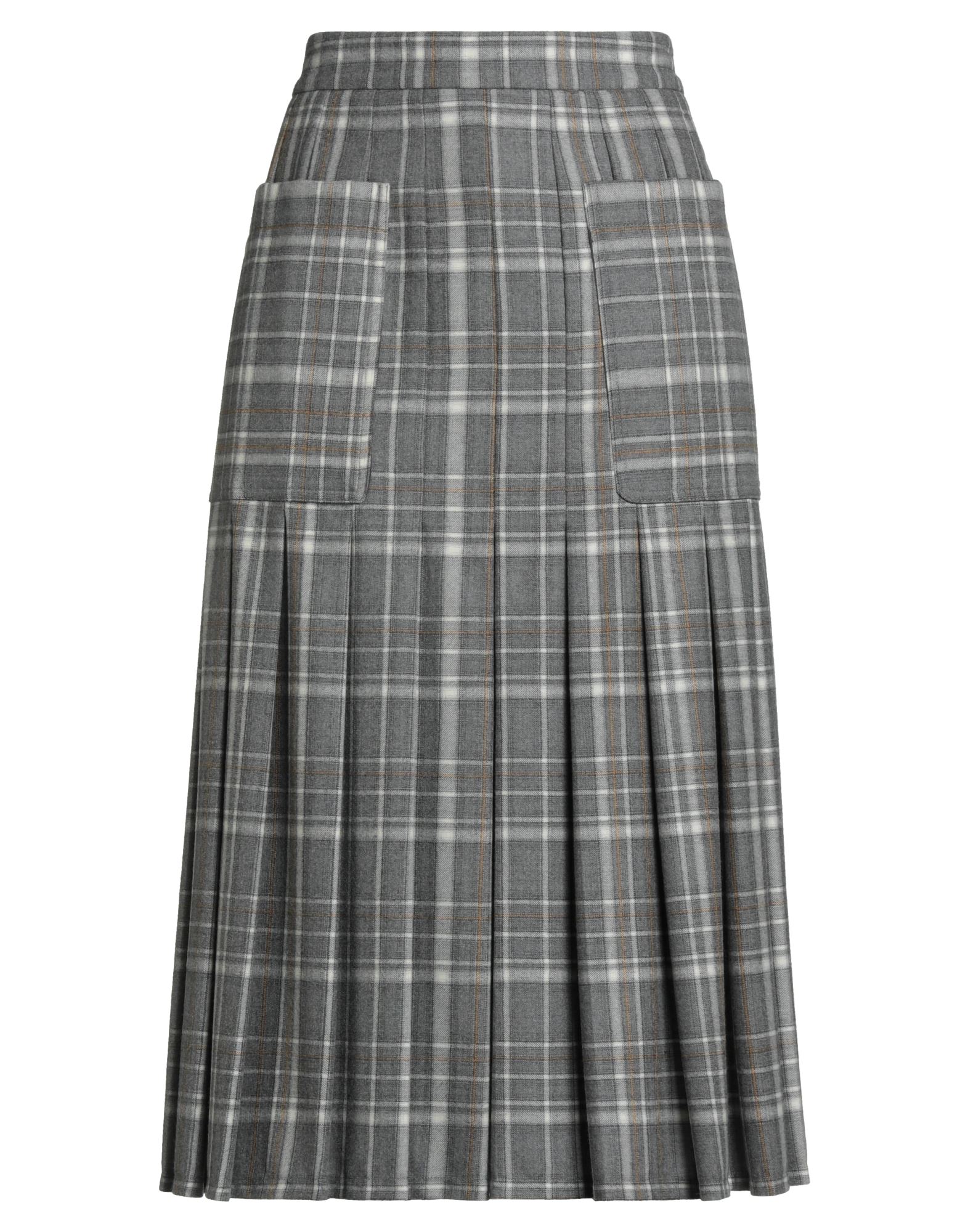 BALLANTYNE Midi-rock Damen Grau BALLANTYNE Midi-rock Damen Grau von BALLANTYNE