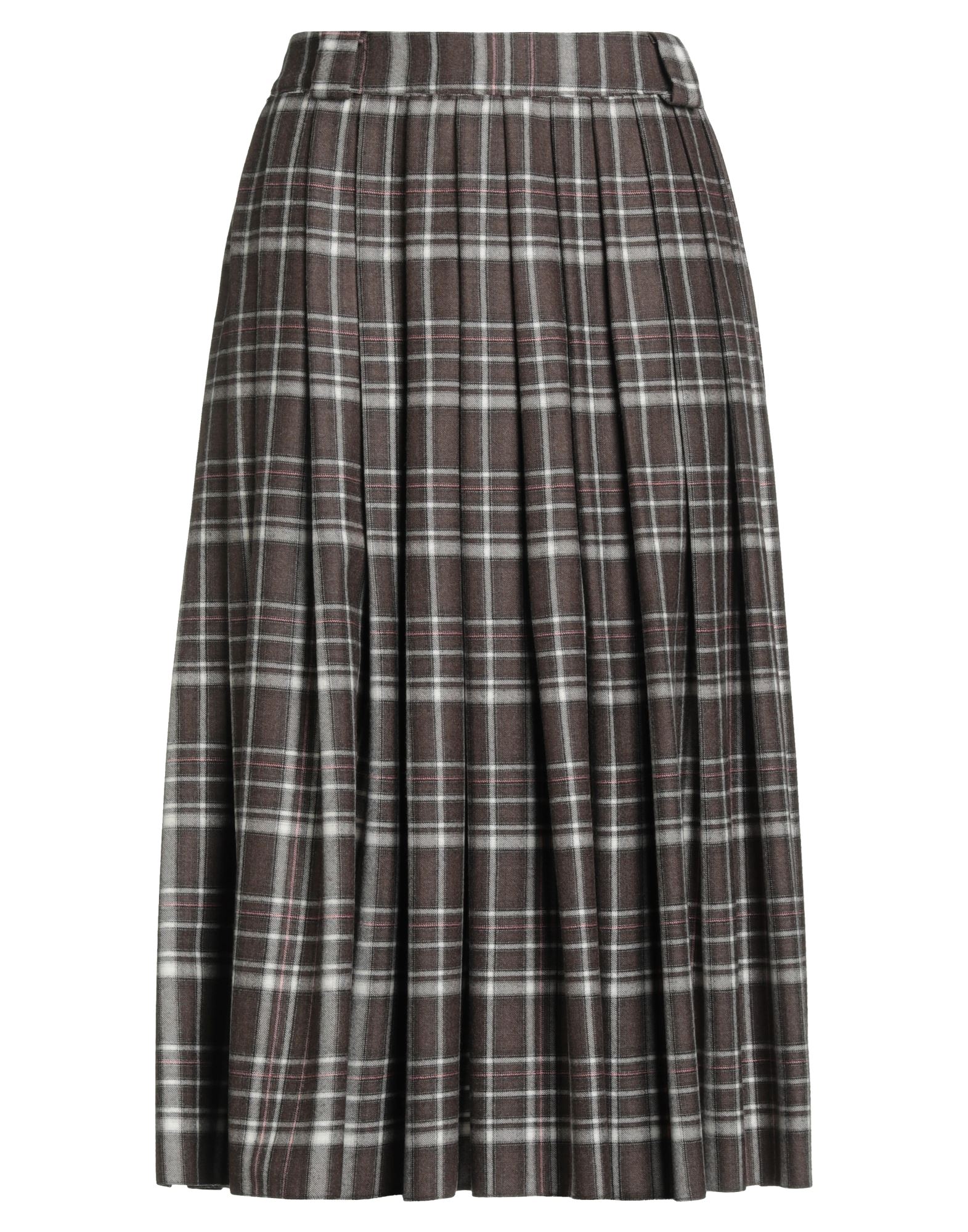 BALLANTYNE Midi-rock Damen Schokobraun BALLANTYNE Midi-rock Damen Schokobraun von BALLANTYNE
