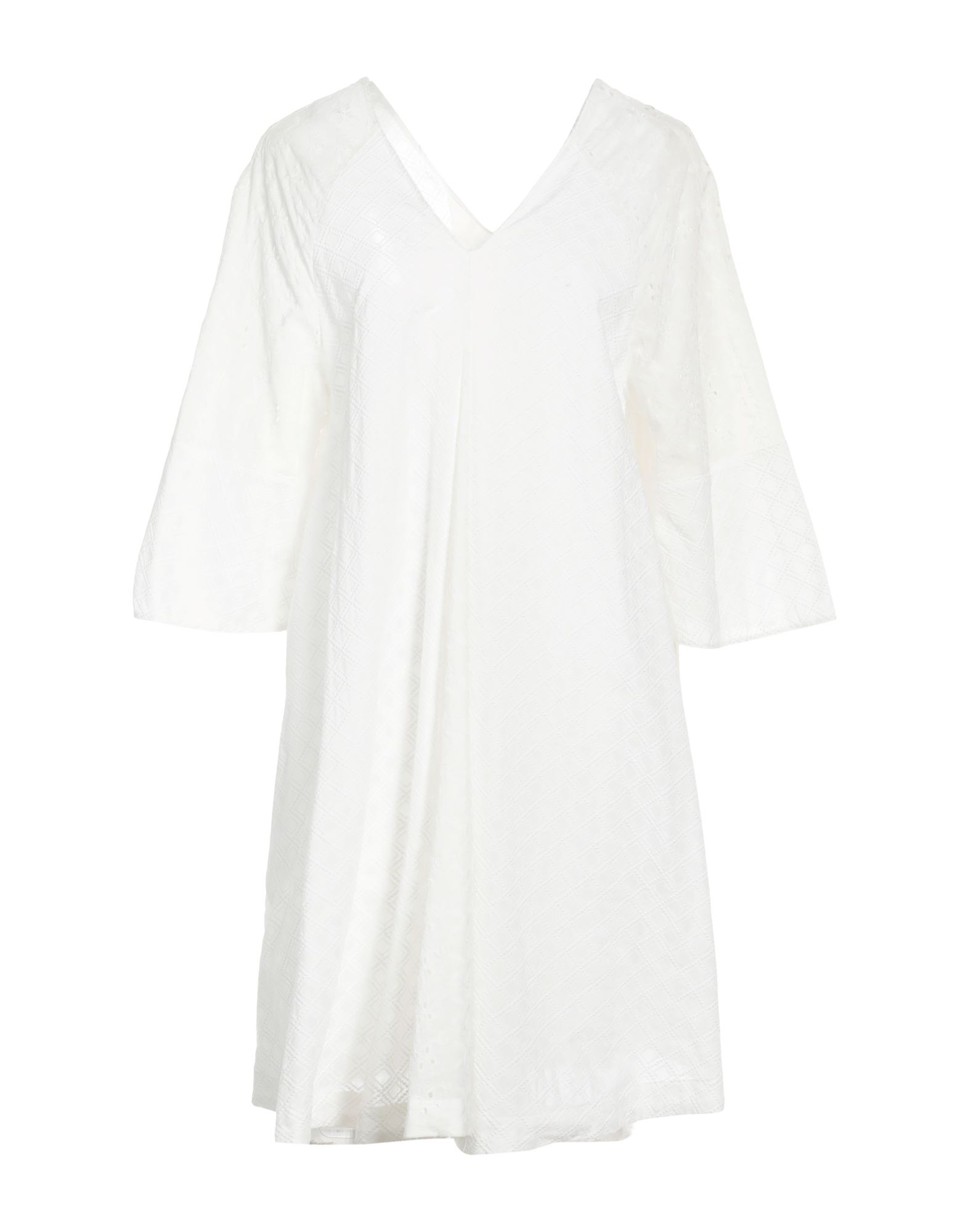 BALLANTYNE Mini-kleid Damen Weiß BALLANTYNE Mini-kleid Damen Weiß von BALLANTYNE