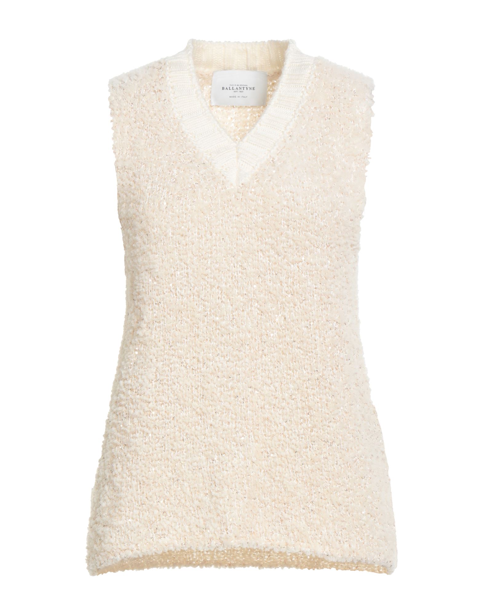 BALLANTYNE Pullover Damen Beige von BALLANTYNE
